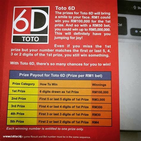 toto 6d|Iba pa.